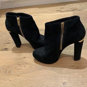 Michael Kors suede booties size 6